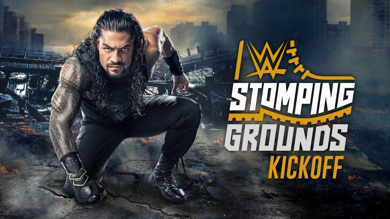 Vídeo WWE Stomping Grounds en vivo Kick Off Wrestling